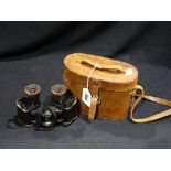 A Pair Of Cased 1st World War Officers Binoculars