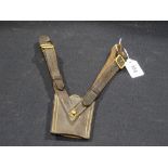 A 1st World War Period Leather Sword Hanger For A Sam Brown Belt