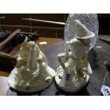 Two Royal Doulton Enchantment Series Figures