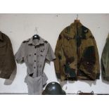 A 1959 Pattern Denison Smock Badged With Raf Parachute Jump Instructors Brevit, Together With An