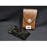 A Vest Pocket Kodak (The Soldiers Camera) In A Leather Case
