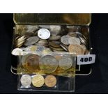 A Tin Box Of Mixed Coinage