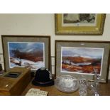 Elizabeth Holstead, Two Limited Edition Scottish Highland Prints