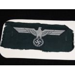 A German Army Eagle Cloth Badge