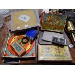 A Parcel Of Mixed Vintage Board Games & Collectables