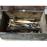 A Carpenters Chest & Tools