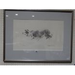 Sir Kyffin Williams, A Limited Edition Print Of A Sheepdog, Signed In Pencil & No 75 Of An Edition