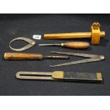 A Parcel Of Mixed Vintage Carpentry Tools