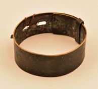 Presentation Brass Whippet Dog Collar - engraved to the front 'Jack the Lad 1809-1819 'To Bye' '