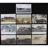 Collection of 9x Australasia Golf Club postcards from 1907 onwards to incl Golf Links and "St