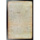 1744 Rules of Golf - a facsimile copy of the original rules of Golf drafted by the Honourable
