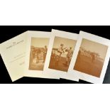 Collection of Prestwick Golfing Photographs titled The Golfers of a Past Era 1884-94 comprising a