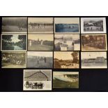 Collection of European golf club and golf course postcards from the early 1900's onwards (14) -
