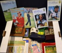 Collection of Open Golf Championship Programmes from 1982 onwards (8) - to incl 1982, 1985, 1987,