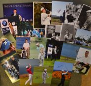 20 x Major, Ryder Cup and other well-known golfers signed press photographs - major winners Martyn