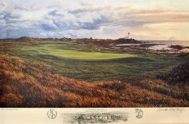 Hartough, Linda (After) signed: "1994 Open Golf Championship - Dinna Fouter" Ailsa Course, Turnberry