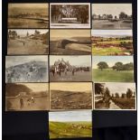 Collection of various South West England golf club and golf course postcards from 1906 onwards (