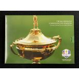 2014 Ryder Cup Bank of Scotland signed commemorative £5 note - signed by 11 European players and