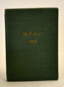 Mitcham Village Golf Club - 1958 members hand book and rules book - c/w list of officers, membership