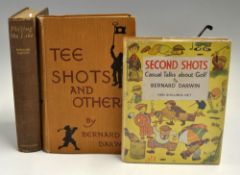 Darwin, Bernard golf book collection (3) - "Tee Shots and Others" 1st ed 1910 publ'd London Kegan