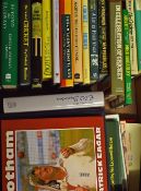 Selection of Various Cricket Books to include The Best of The Cricketer 1921-1981, Barclays Book