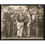 Arnold Palmer Open Golf Champion - early b&w signed press photograph c.1970 - taken at Wentworth