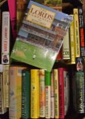 Mixed Selection of Cricket Books including One Hundred Lords Test, Dickie Bird, Johnny Won't hit
