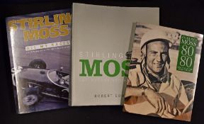 Motor Racing - Stirling Moss Books to include 'Stirling Moss All My Races', HB with DJ, 'Stirling