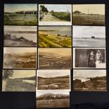 Collection of various Scottish golf club and golf course postcards from 1903 onwards (13) -