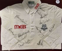 C.1998 Worcestershire Signed Cricket Shirt including signatures such as G Hick, R Spiring, A