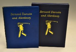 Burles, Peter and Piper, Geoffrey signed "Bernard Darwin and Aberdovey - A Collection of Bernard