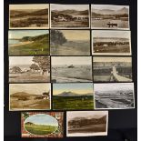 Collection of various Scottish golf club and golf course postcards from 1904 onwards (14) -