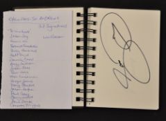 2015 St Andrews Open Golf Championship signed autograph book -signed by 37 players - Jason Day,