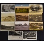 Collection of various Lancashire, Cheshire, Midland and east Anglia area golf club and golf course