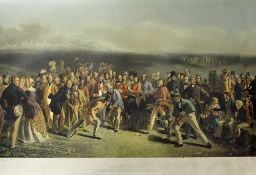 Charles Lees (1800-1880) after titled "The Golfers - A Grand Match Played Over The Links Of St