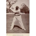 3x Cricket Prints to include WG Grace and 'the little ball which lies so still', c.1902, Frederick