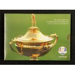 2014 Ryder Cup Bank of Scotland signed commemorative £5 note - signed by US Team player Patrick
