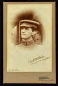 Francis Marion Bates Fisher Signed Photograph in New Zealand military uniform 1902, an