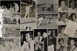 1972/73 England Tour to India Photograph Selection to include a wide variety of black and white