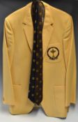 1981 Official Europe Ryder Cup Golf Blazer and ties - played at Walton Heath and issued to Europe