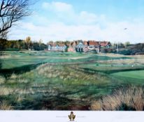 Baxter, Graeme signed golf print "Royal Lytham and St Anne's" signed Ltd edition no 260/350 c/w