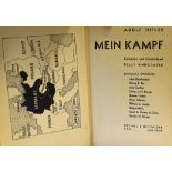 Adolf Hitler - Mein Kampf American Edition 1940 - New York: Reynal & Hitchcock, complete and