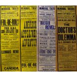 Selection of 1930/40s 'The Shakespeare Memorial Theatre' Playbills a varied selection a good