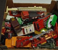 Assorted Diecast Toy Model Cars/Trucks to include Matchbox Super King, Buddy L, Solido Military,
