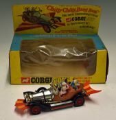Corgi Toys Diecast Model 266 'Chitty Chitty Bang Bang' a fine example with 'Caracticus Potts.
