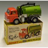 Dinky Toys Diecast Models 451 Johnston Road Sweeper with rotating horizontal and vertical brushes