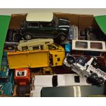 Assorted Diecast Toy Model Cars/Trucks including Corgi, Matchbox Super King, Polistil, Burago etc,