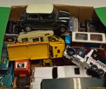 Assorted Diecast Toy Model Cars/Trucks including Corgi, Matchbox Super King, Polistil, Burago etc,