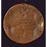 Great Britain - Queen Elizabeth I Commemorative Medal Defeat Of The Spanish Armada; Dutch Copper