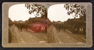 India - Sikh Soldiers Stereo View Photograph 1914 a Photo of Sikh Soldiers from the Trenches. A rare